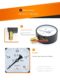 Stork Mountain Y100 high-quality pressure gauge Water pressure gauge Gas pressure gauge 1.6/2.5mpa vacuum gauge -0.1-0 negative pressure Heshan