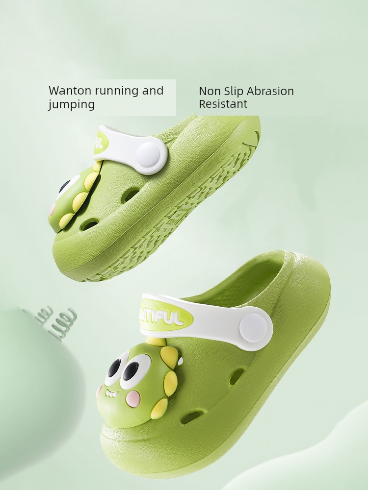 European-Style Unisex Children's Clogs, Baby Sandals, New Summer Indoor Bath Non-Slip Comfortable Shoes — 3