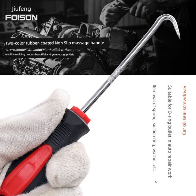 Oil seal driver mini hook hook gauze window press strip rubber strip disassembly sealing ring rubber ring auto repair tool puller