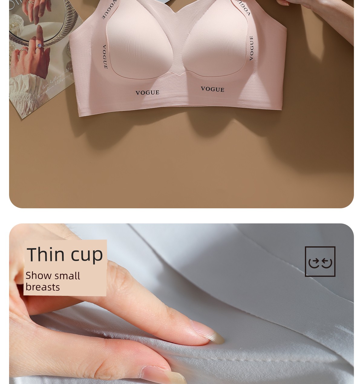 Urban Beauty Anti-Gravity Maternity Nursing Bra, Special for Pregnancy and Postpartum, Push-Up Anti-Sagging Nursing Bra, Large Size — 14