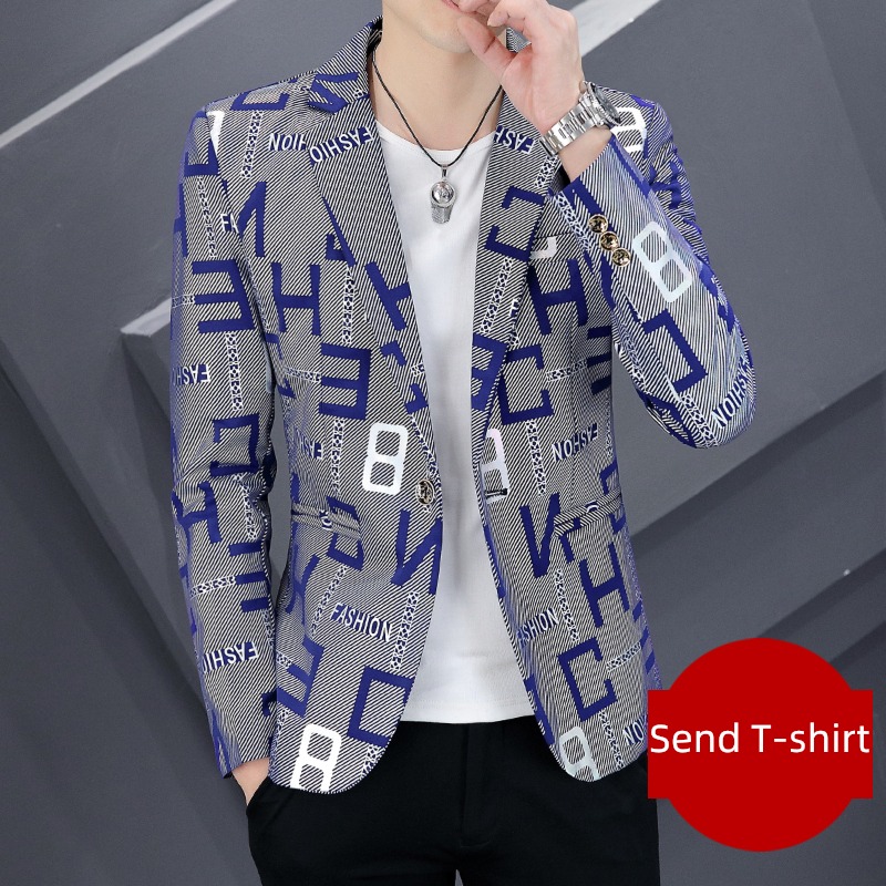 leisure time Self-cultivation trend personality Autumn  suit loose coat