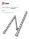 Domestic SKD61 mold thimble 0.45-4.95-non-standard two decimal points full hard thrust rod straight round rod push needle