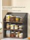 Cup holder cup storage rack tabletop water cup tea cup put coffee cup sorting rack box tea bar dining table plate
