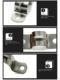 Xinran 201/304 stainless steel riding clamping tube card u type snap ohmka saddle card fixed water pipe clamp line card