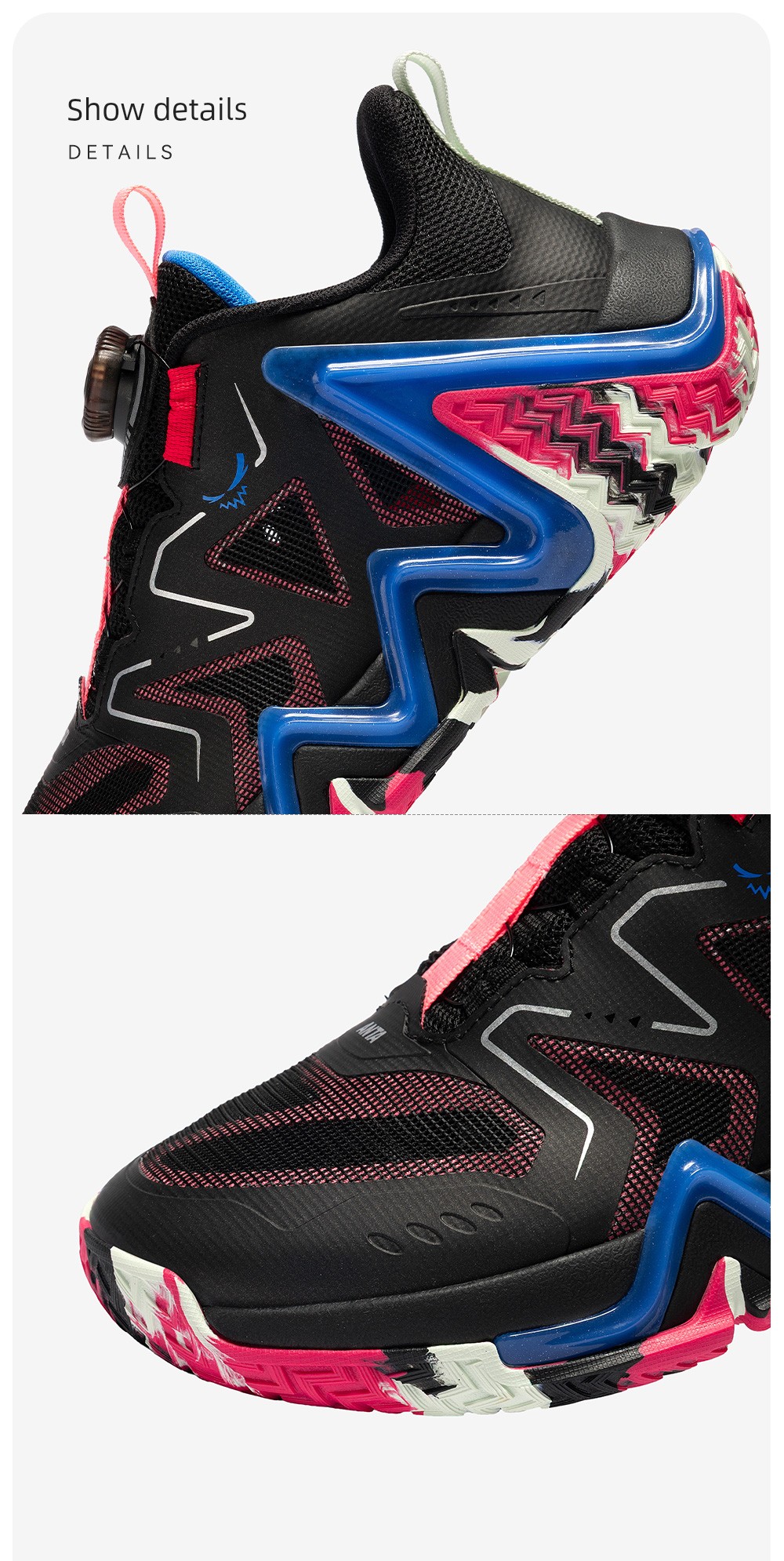 Anta Kids Reverse Scale | Basketball Shoes for Boys, New Professional Youth Model, Official Flagship Store Genuine Sports Shoes — 44