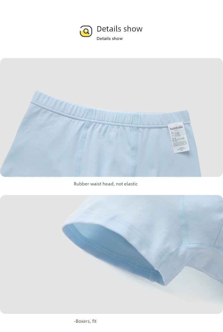 Balabala without Pp 3 Pairs/pack Children's Underwear — 27