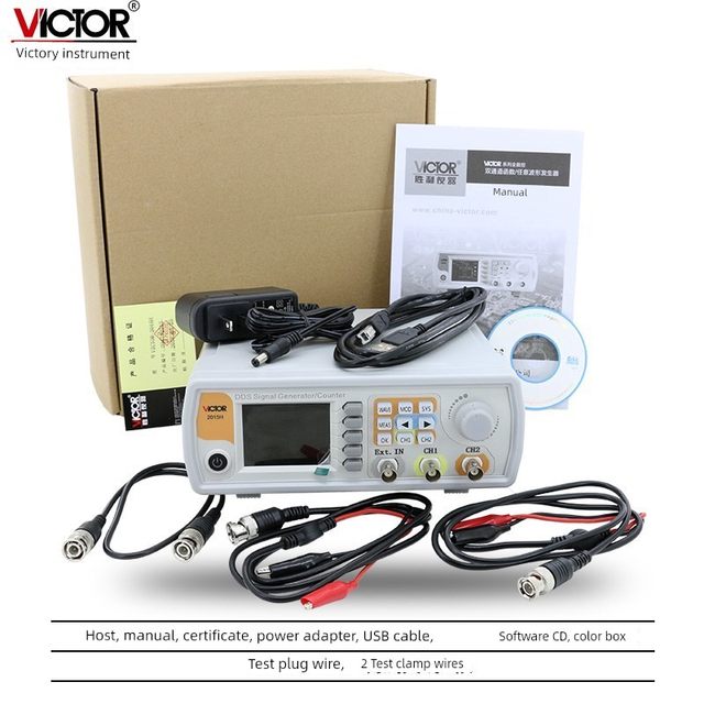 Victory VC2040H Dual-channel Function Arbitrary Waveform Signal Generator Sweep Frequency VC2060HVC2015H