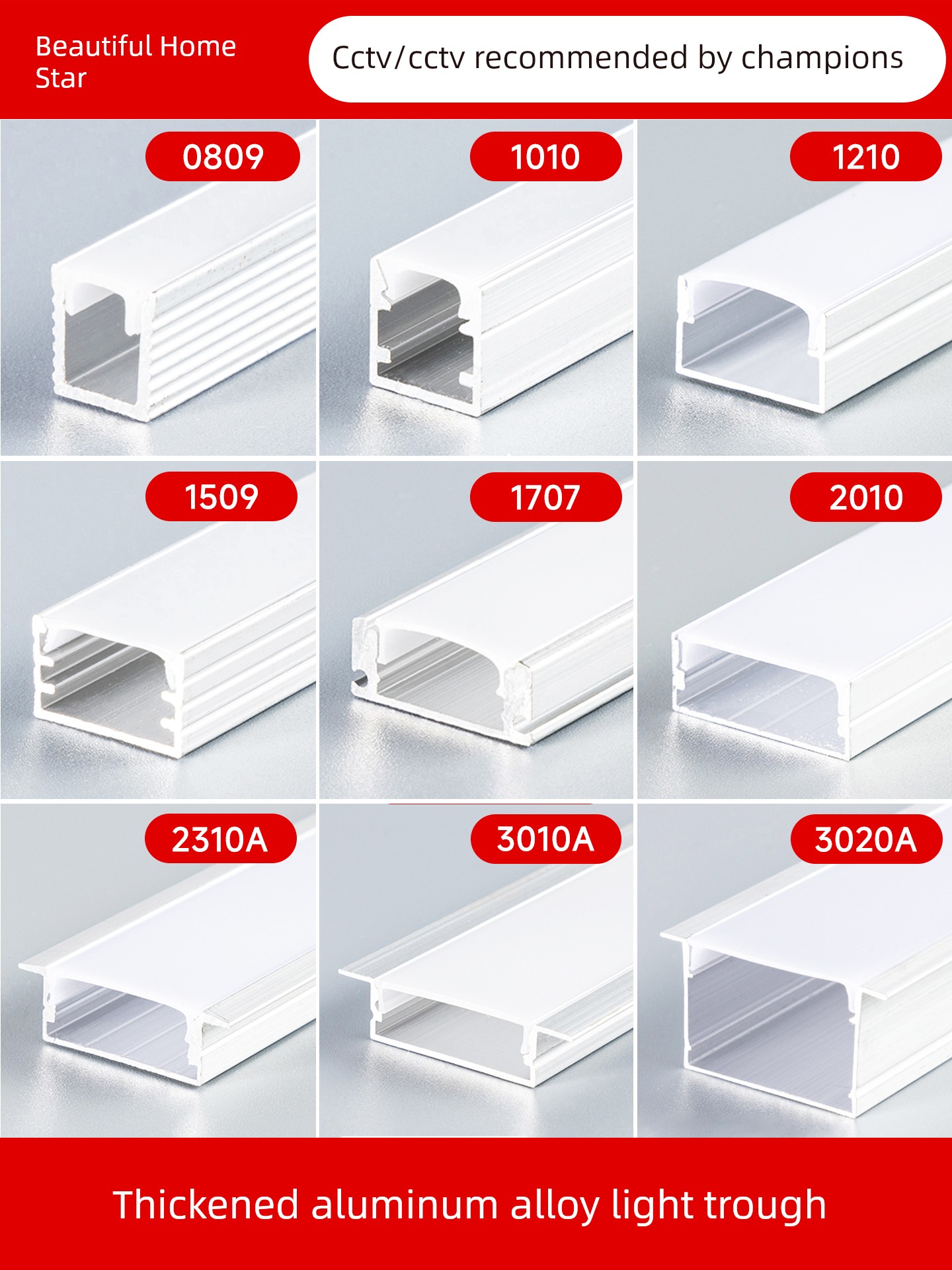 Linear Light Aluminum Channel Embedded Aluminum Alloy U-Shaped Groove Slot Line Light with Surface-Mounted Double Eyelid Ceiling Linear Light