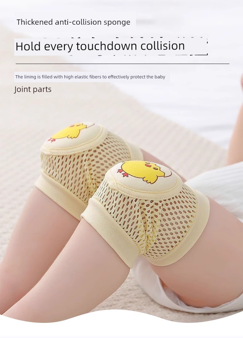 [Summer Breathable] Baby's Kneecap Baby Crawling Thin Men and Women Toddling Fall Protection Protective Gear Children Children Little Kids — 3