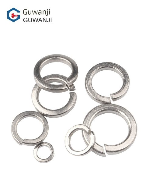 304 stainless steel open elastic pad Spring washer Elastic gasket M1.6M2M3M4M5M6M8M10M12-M33