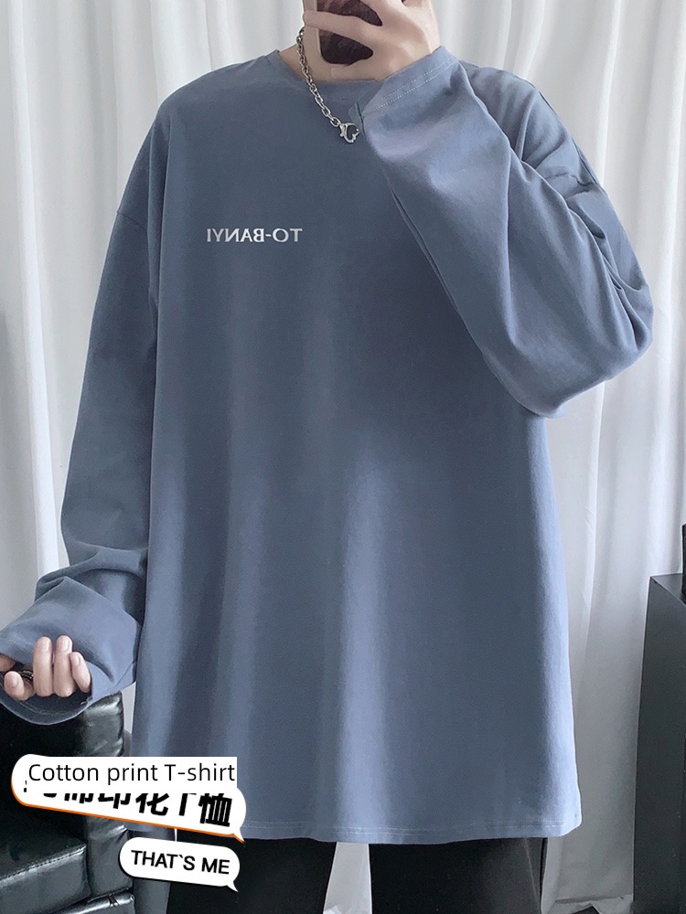 Pounds Spring and Autumn solar system Big size Sweater Long sleeve T-shirt