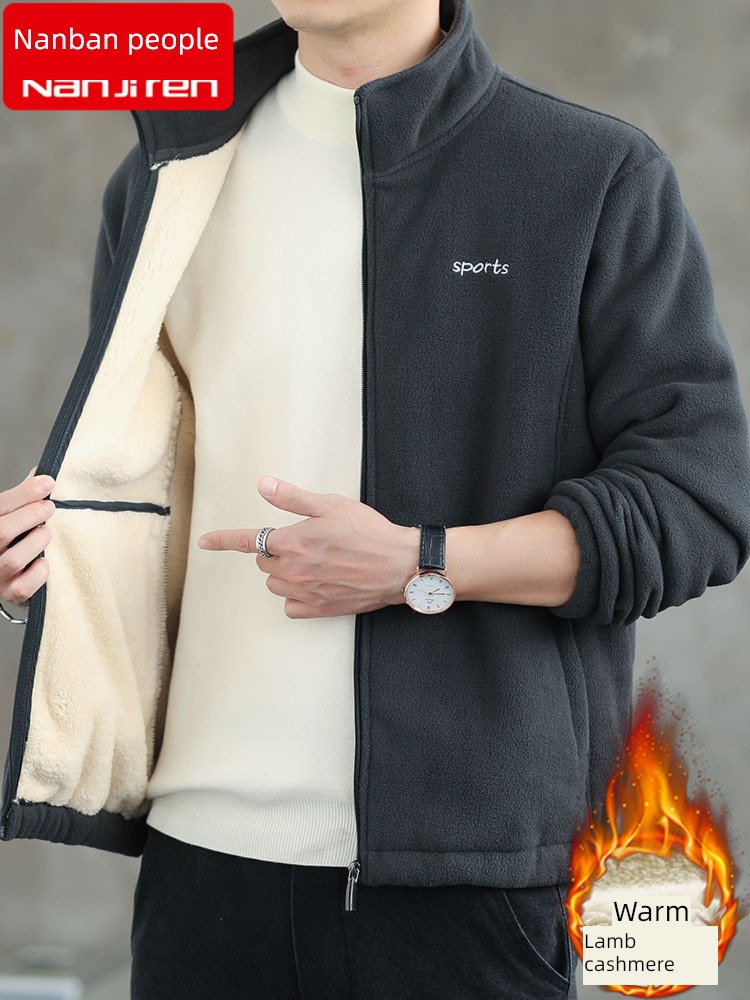 NGGGN Lamb cashmere Autumn and winter Cardigan leisure time Sweater