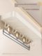 Creamy bathroom toilet rack without punching toilet sink toilet sink wall mirror storage rack