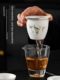 Travel tea set 2025 new portable storage bag one pot three cup travel quick guest cup girls teapot