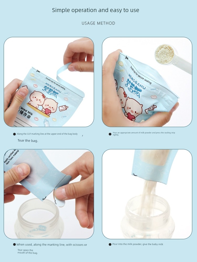 150 Pieces Disposable Portable out Milk Powder Bag — 2