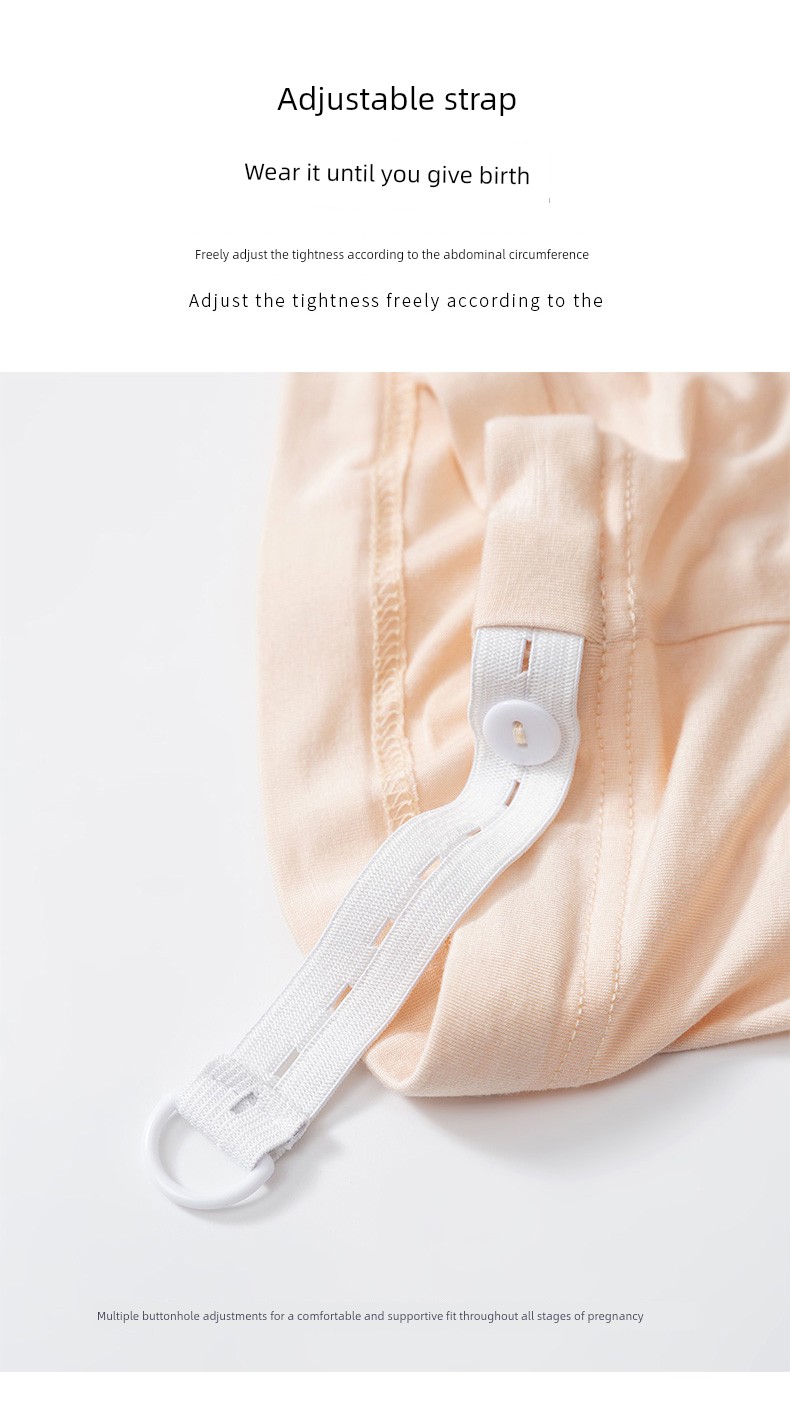 Thin Fashion Tape Spring/Summer Loose Shorts Outwear Pregnant Women — 7