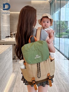 Dongha Mommy Bag: Lightweight, Large Capacity Backpack for Mothers and Babies, Ideal for Going Out, Baby Travel Backpack