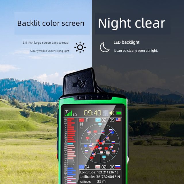 Qianxia Kubota GPS acre gps meter high-precision handheld vehicle-mounted land area measurement instrument field volume land acre