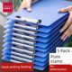 5 pack a4 board clip writing pad clip acrylic folder plate plastic clip a5 clip storage list menu menu clip arbitrary board file board office supplies