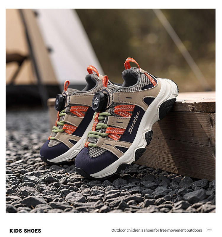 Dickies Kidsren's Sports Shoes New Autumn Style Medium and Large Kidsren's Shoes White-Soled Casual Shoes Non-Slip Boys and Girls Dad Shoes — 17