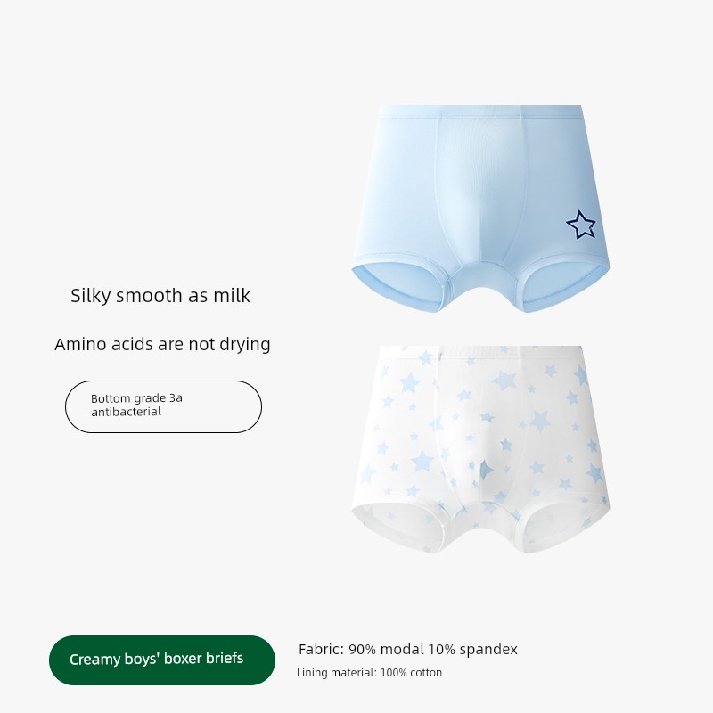 Songshan Cottonshop Baby Modal Breathable Children's Underwear — 3