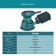 Makita m9204 Sander grinder disc track disc small polishing machine woodworking electric tool