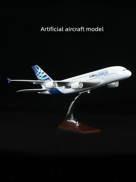 30-47CM simulated aircraft model prototype Airbus A380 Air China Boeing 747 China Southern Airlines passenger aircraft aviation ornaments