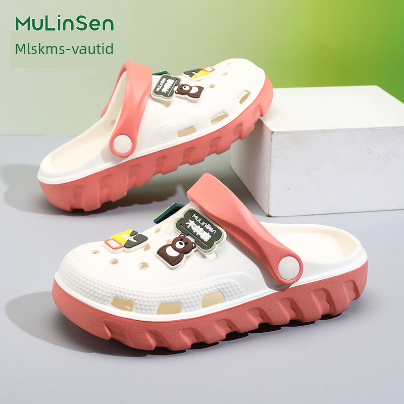 Mulinsen Children's Clogs for Boys, 2026 New Summer Model, Boys' Slippers, Non-Slip, Silent, for Older Children, with a Soft Stepping Feel — 5