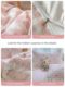 Princess Style Girls Heart Four-Piece Set Partial Cotton Pure Cotton Pink Lace Quilt Set Door Bed Single Bed Three-Piece Set
