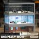 1 64 simulation alloy car model display hall garage scene high-transparent acrylic lighted parking lot model display stand