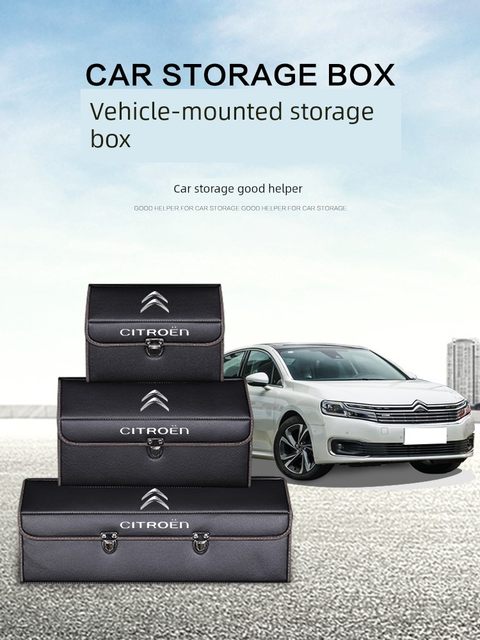 Citroen C6 Versailles C5 Sega C3xr modified C4L trunk storage box storage box car carrier