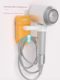 Suction cup hair dryer lazy bracket without punching wall hanging liberated double-handed air drum storage rack hair dryer storage rack