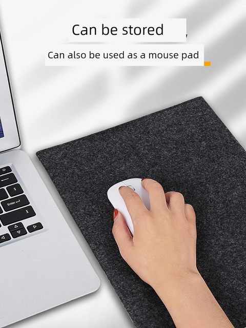 Tablet storage bag iPad storage bag pro Apple Air5 computer 9th generation 10 protection bag 8 suitable for Huawei Xiaomi tablet matepad11 portable Velcro 4 thin 3 felt bag 2 buckles