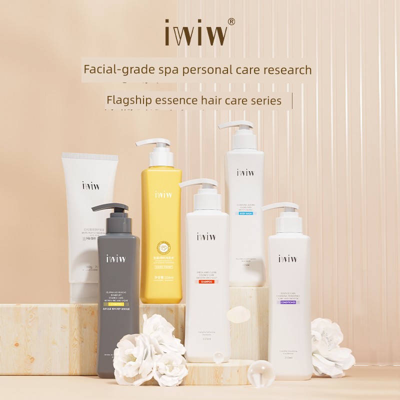 Iwiw Plant-Derived Camellia Shampoo Anti-Dandruff Oil Control Shower Gel Conditioner Fragrant and Fluffy A8 — 1