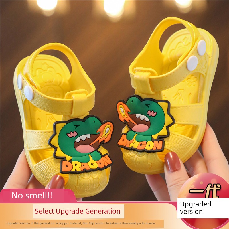 Children's Plastic Non-Slip Soft Bottom Summer Closed Toe Sandals — 5