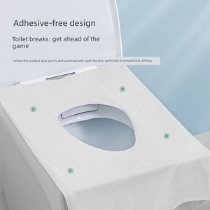 Deyou Disposable Toilet Seat Covers, Individually Packaged, Full Coverage for Postpartum Women, Travel Toilet Covers, Ho