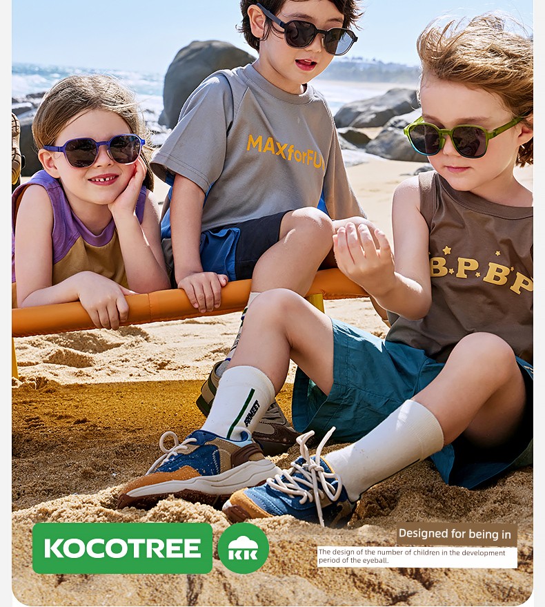 Foldable Sunscreen for Boys Baby Girl Polarized Sunglasses — 3