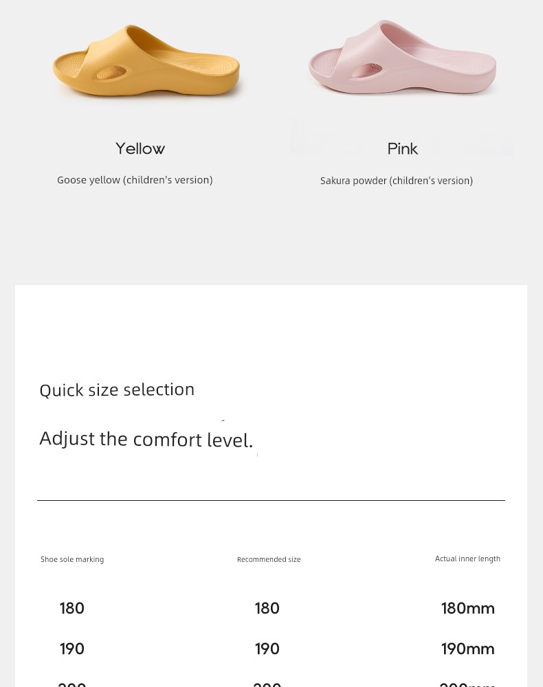 Youdiao Kidsren's Slippers with Arch Support, Summer Special Slippers for Flat Feet, Boys and Girls, Anti-Slip, Anti-Odor Eva — 15