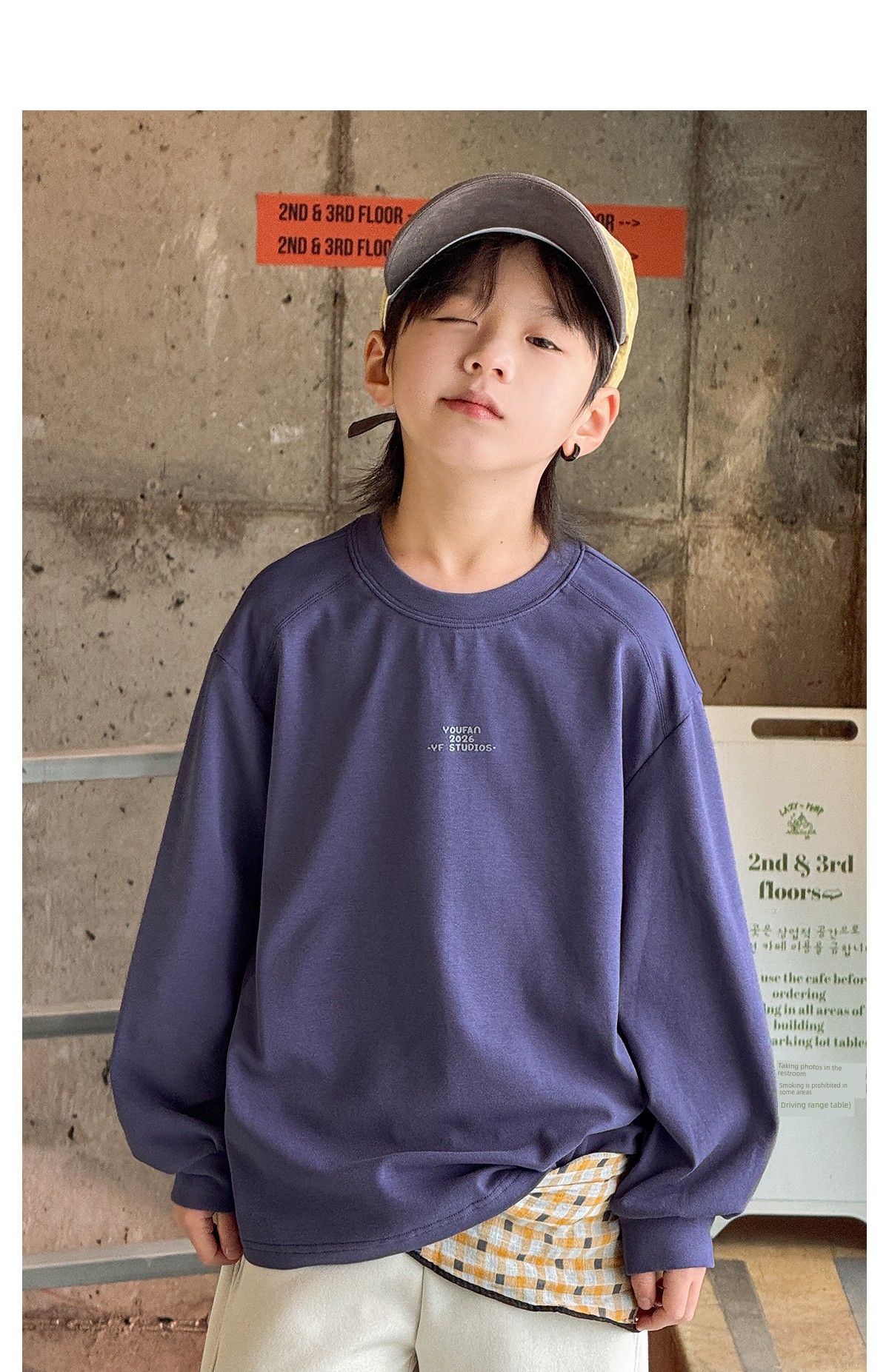 Boys' Sweatshirt Long-Sleeve T-Shirt White Base Shirt Early Autumn 2026 New Style for Older Children Boys' Top Clothing Outfit — 48