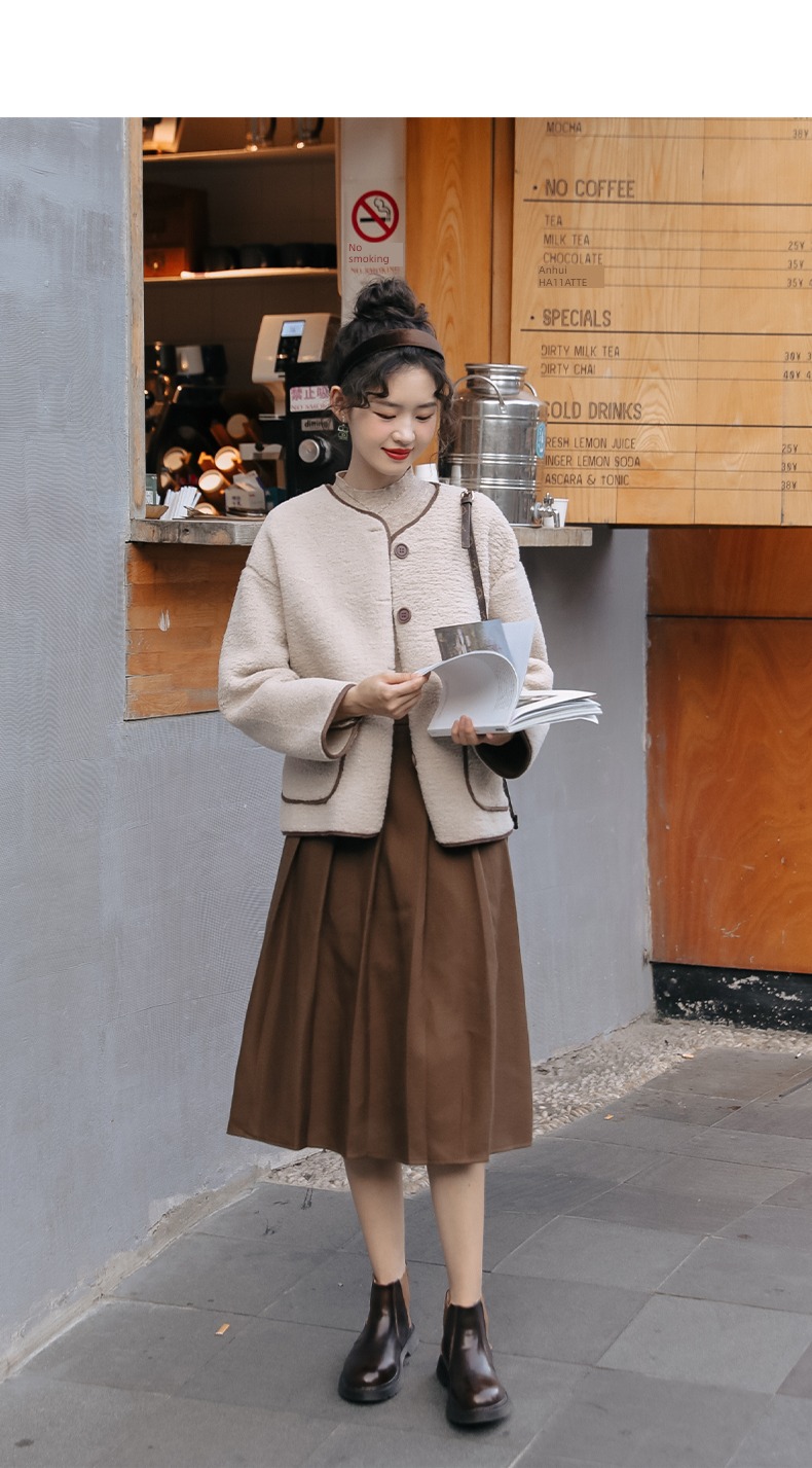 Moxa rabbit Little fragrance have cash less than that is registered in the accounts Plush Korean version Versatile lamb