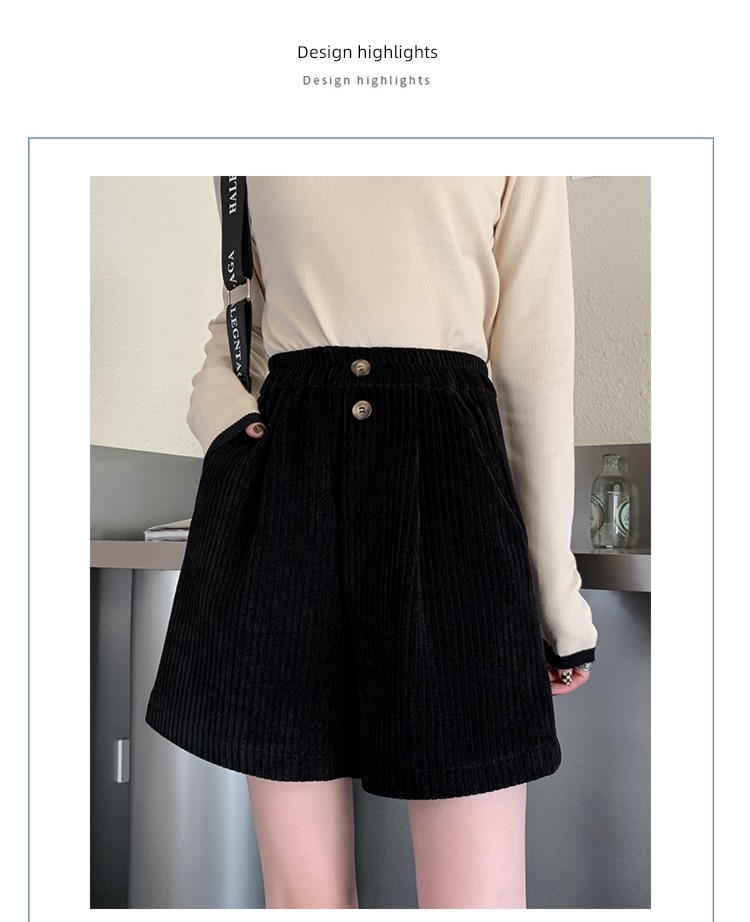 Extra large Wear out A word Fat mm thickening leisure time shorts