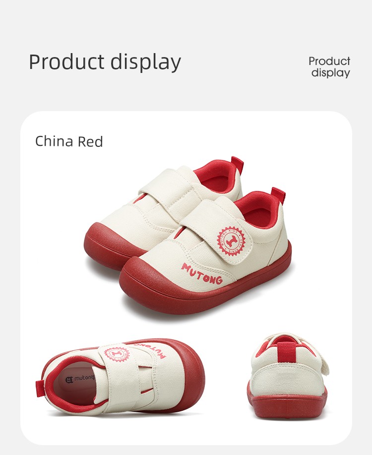 Toddler Shoes for Boys and Girls, Spring and Autumn, Soft Sole, Anti-Collision, Breathable Mesh, Suitable for Kindergarten and Indoor Use — 30