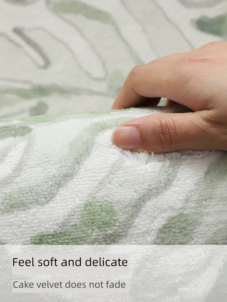 tassels Mat circular carpet bedroom Ins wind balcony Countryside girl dresser chair Bedside blanket Living room blanket