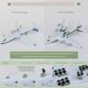A380 aircraft model simulation alloy passenger aircraft aviation Boeing 747 aviation landing gear finished model aircraft ornament