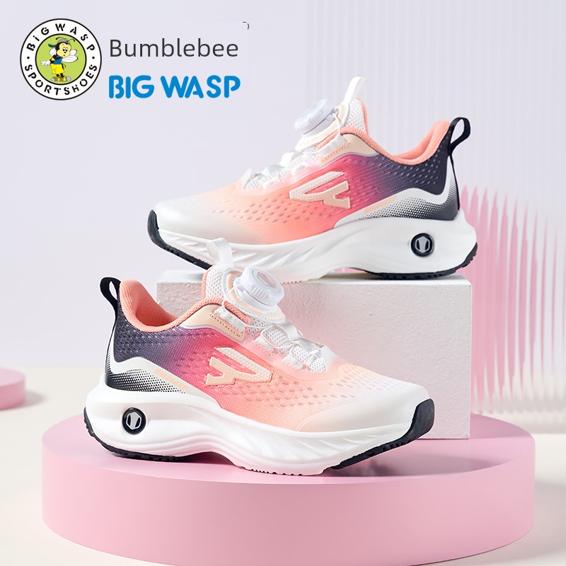 Bumblebee Children's Shoes, Kids' Sneakers, New Autumn Model, Breathable Casual Shoes for Little Girls, Girls' Running Shoes — 2