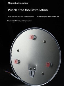 LED Ceiling Lamp Core Transformation Lamp Board round Energy-Saving Bulb Light Bar Patch Replacement the Lamp Disc Light