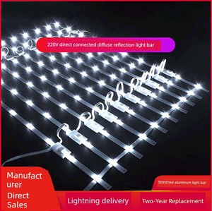 Bright 12v3030 Reflective Light Bar Cabler Cloth Soft Film Ceiling Light Box Backlight LED Roll Light Bar