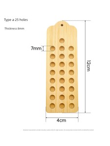 Number of Bullets Thickened Prayer Beads Bamboo Allegro Points Beads Handy Gadget Number of Bullet Plate Number of Bulle