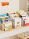 Xitianlong picture book storage box transparent student bookshelf thickened book stand children's book textbook desktop storage rack