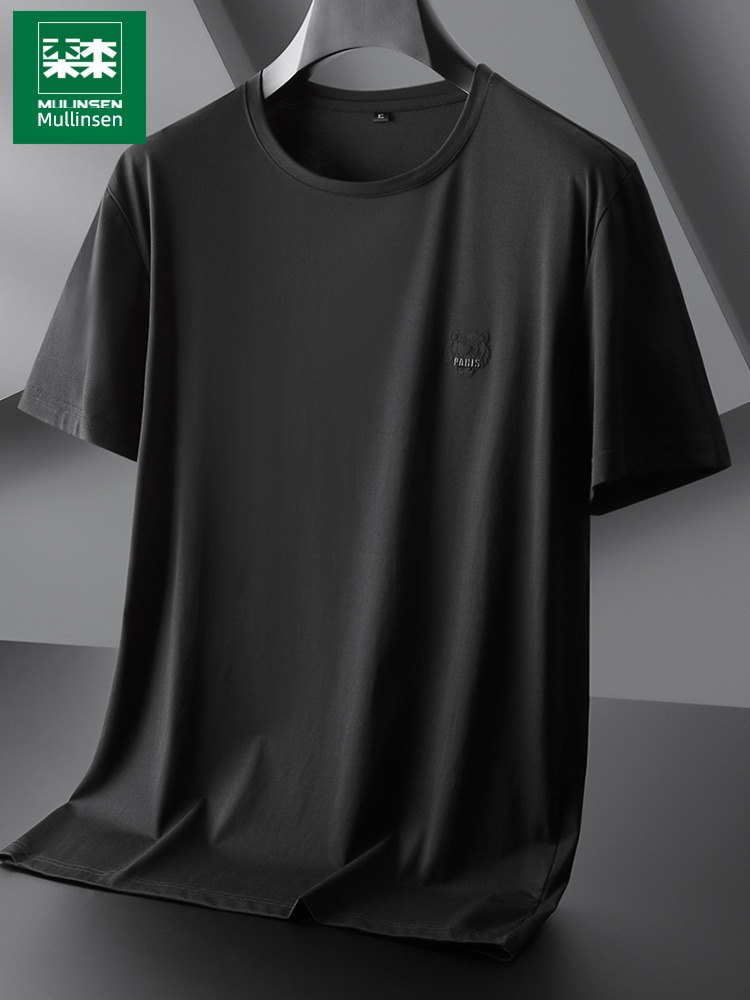 MuLinSen summer Thin money Big size leisure time Short sleeve T-shirt